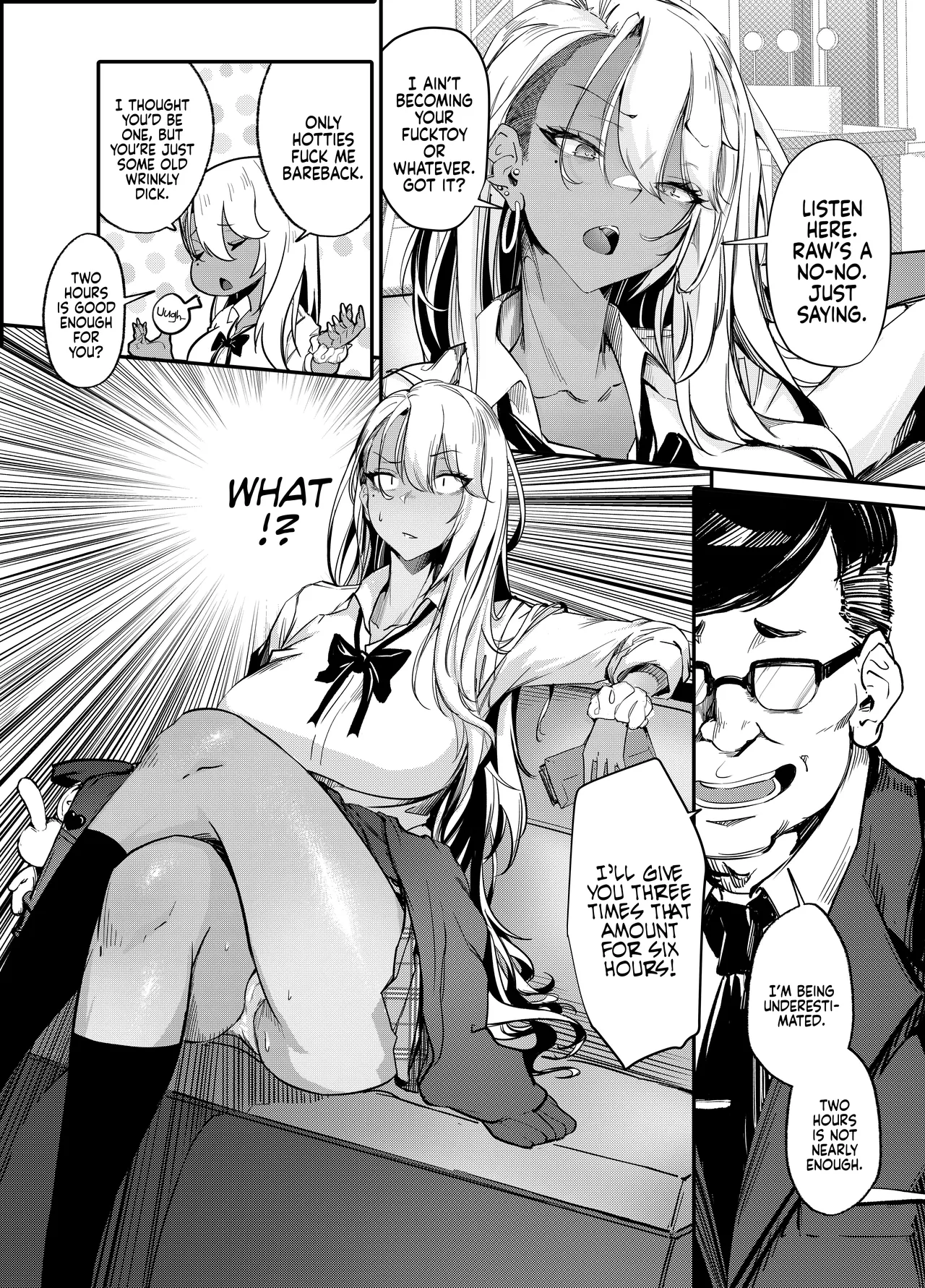 Hentai Manga Comic-Putting a Cheeky Gyaru in Her Place-Read-9